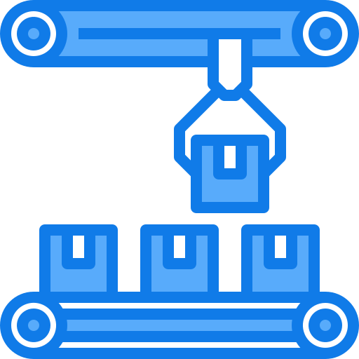 Conveyor Justicon Blue icon