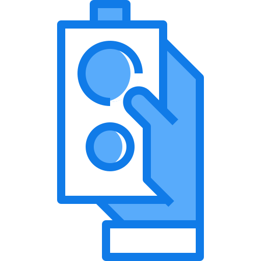 Controller Justicon Blue icon