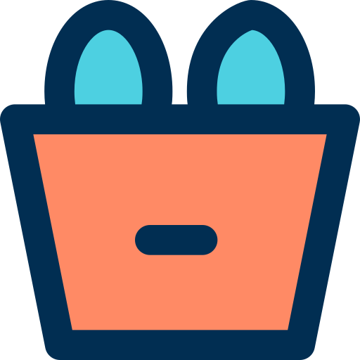 Shopping basket bqlqn Lineal Color icon