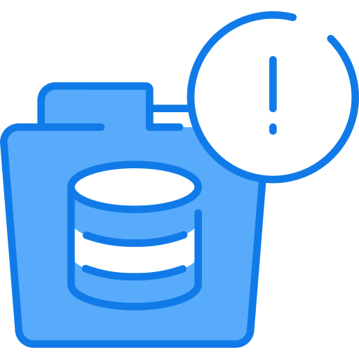 Files and folders Justicon Blue icon