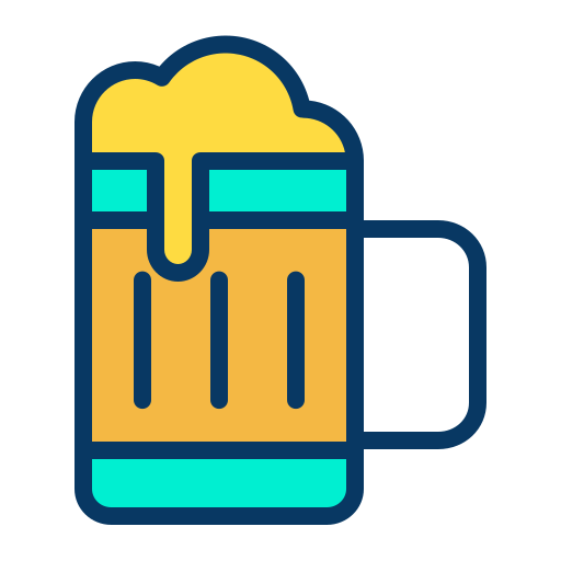 ビール Kiranshastry Lineal Color icon