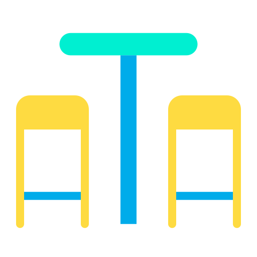 テーブル Kiranshastry Flat icon
