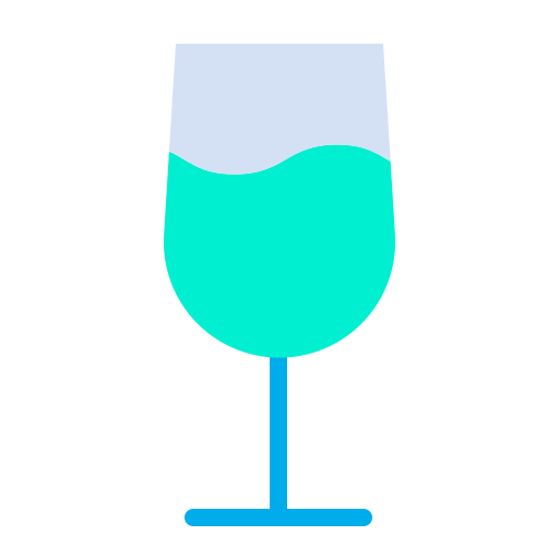 bicchiere Kiranshastry Flat icona