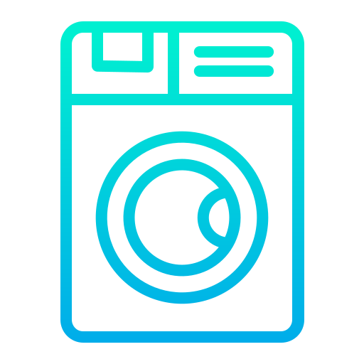 lavatrice Kiranshastry Gradient icona
