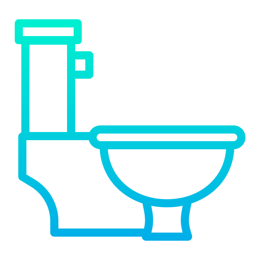 toilet Kiranshastry Gradient icoon