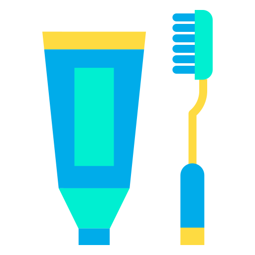 Toothpaste Kiranshastry Flat icon