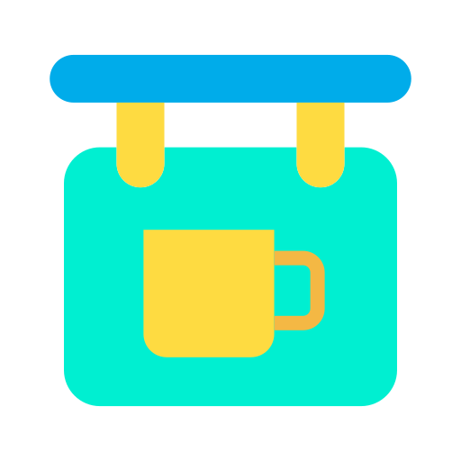 Coffee Kiranshastry Flat icon