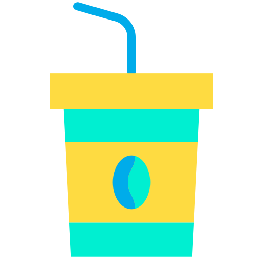 Paper cup Kiranshastry Flat icon