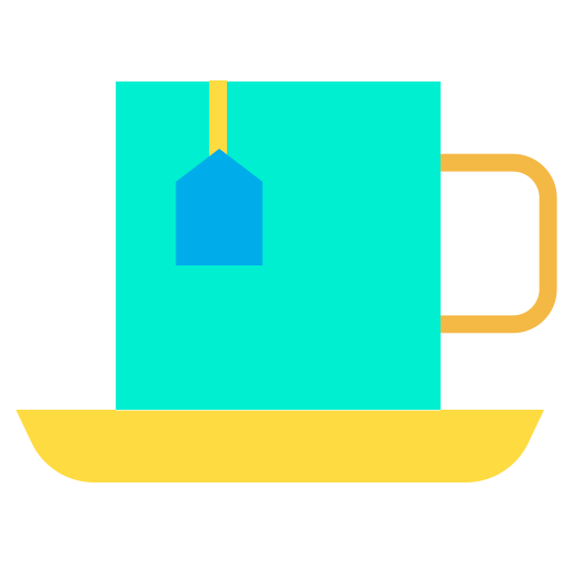 ティーカップ Kiranshastry Flat icon