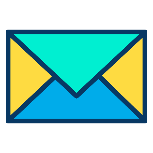 郵便 Kiranshastry Lineal Color icon