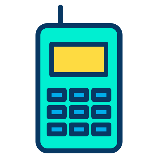 telefon Kiranshastry Lineal Color ikona