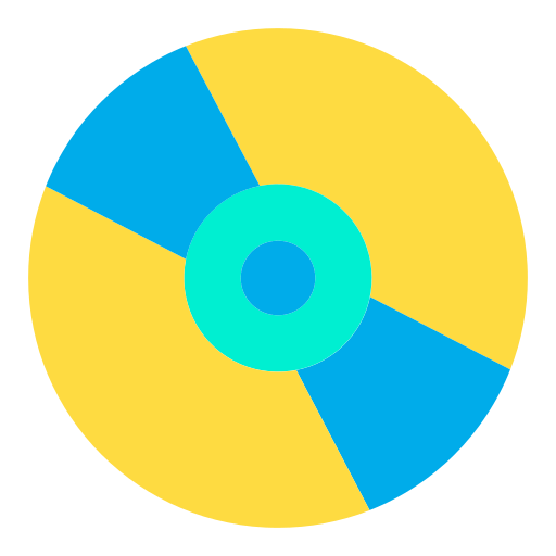 compact disc Kiranshastry Flat icon