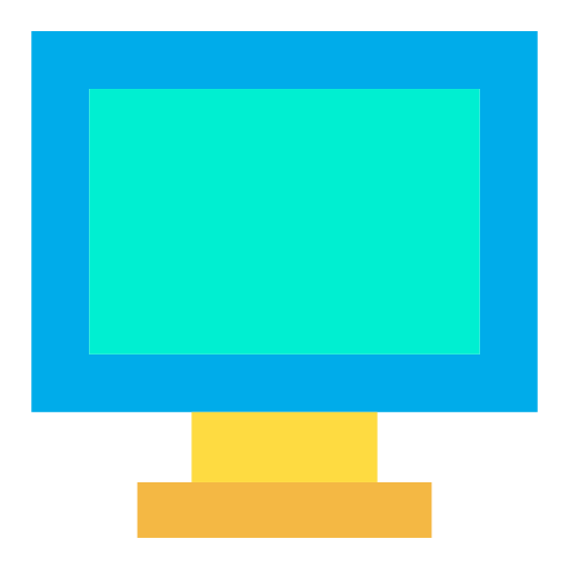 monitor Kiranshastry Flat icon