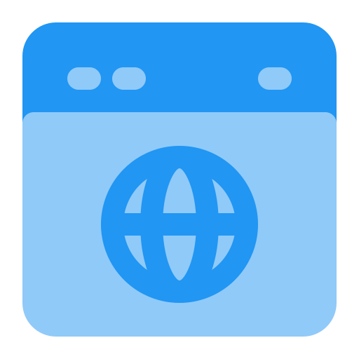 navegador Generic color fill icono