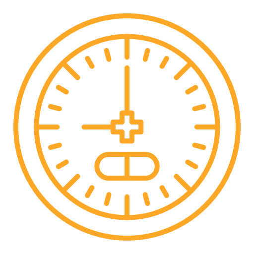 reloj Generic color outline icono