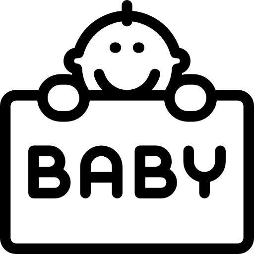 bebê Special Lineal Ícone