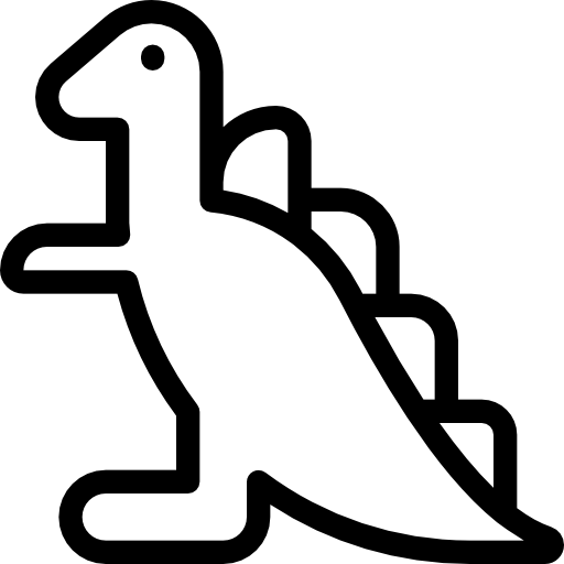 dinosaurus Special Lineal icoon