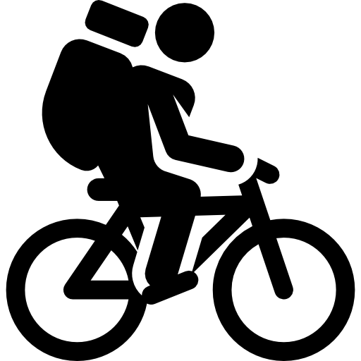 bicicleta Pictograms Fill icono