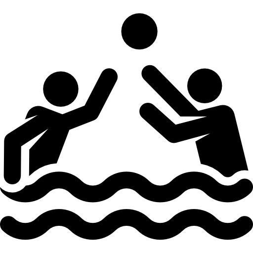 waterpolo Pictograms Fill icoon