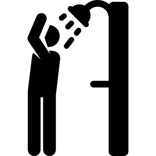 douche Pictograms Fill Icône