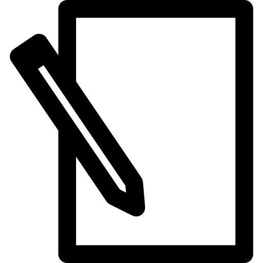 foglio Basic Rounded Lineal icona