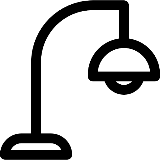 lampe Basic Rounded Lineal icon