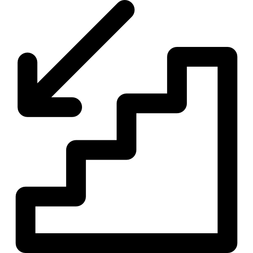 scale Basic Rounded Lineal icona