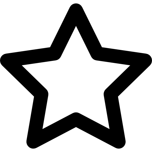 favorito Basic Rounded Lineal icono