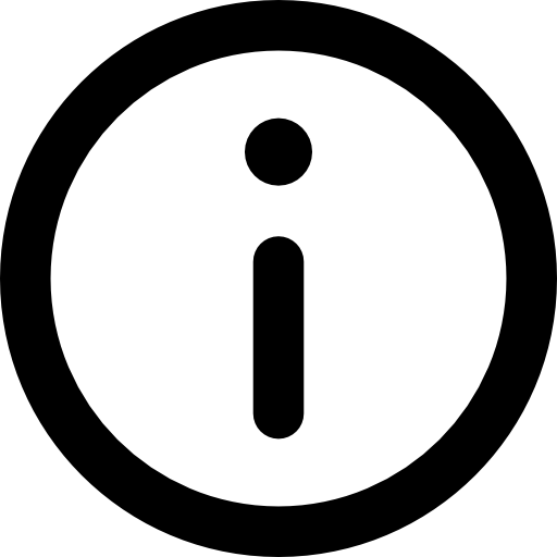 information Basic Rounded Lineal Icône