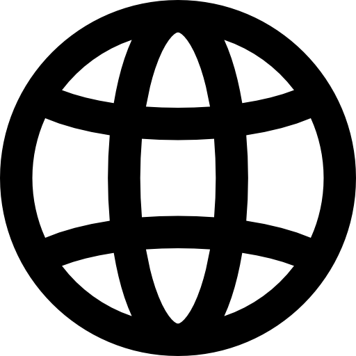 world wide web Basic Rounded Lineal icona