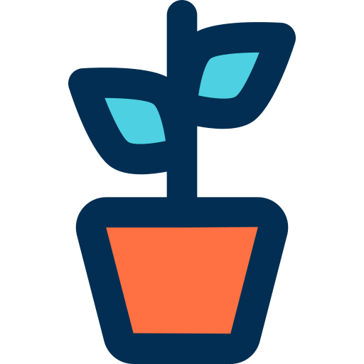 植物 bqlqn Lineal Color icon