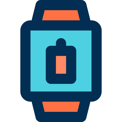 Reloj de pulsera bqlqn Lineal Color icono