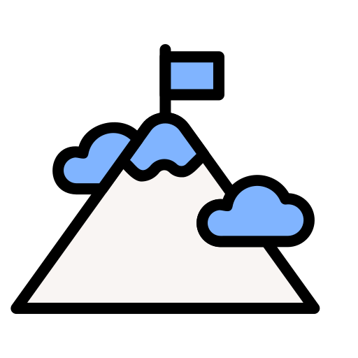 montaña Generic color lineal-color icono