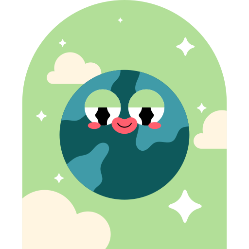 planeta ziemia Generic Sticker Color Fill ikona