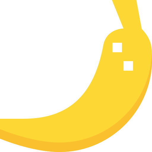 Banana Pixelmeetup Flat icono