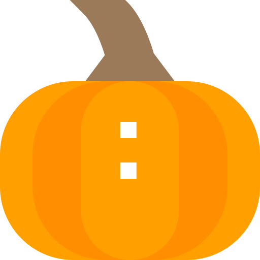 Pumpkin Pixelmeetup Flat icon
