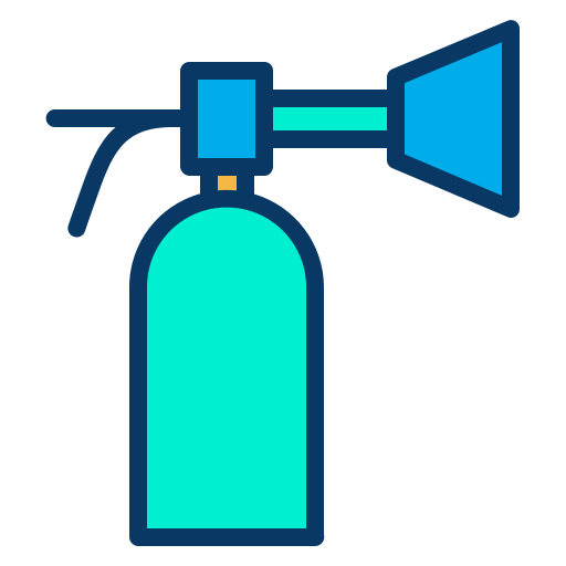 Extinguisher Kiranshastry Lineal Color icon