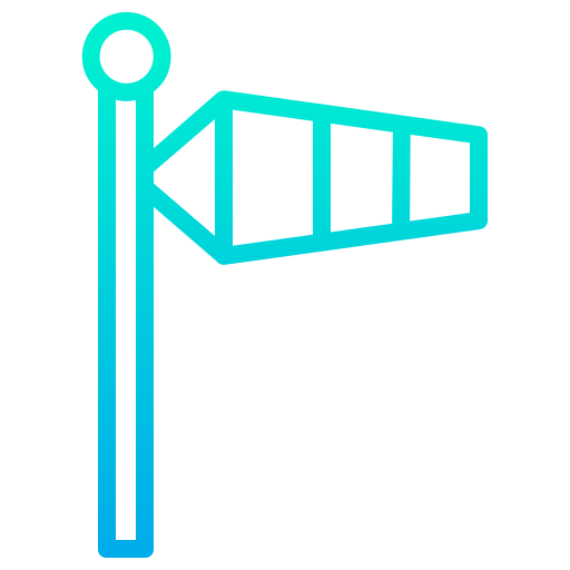 바람막이 Kiranshastry Gradient icon