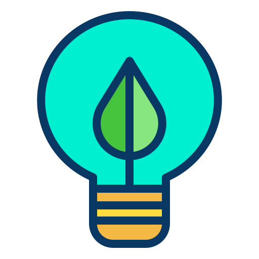 Lightbulb Kiranshastry Lineal Color icon