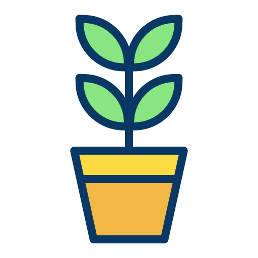 Planta Kiranshastry Lineal Color icono
