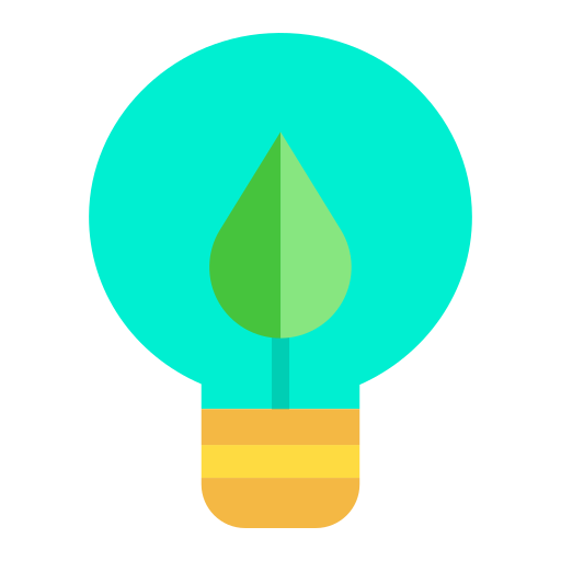 Lightbulb Kiranshastry Flat icon