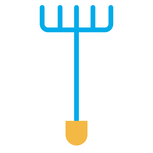 갈퀴 Kiranshastry Flat icon