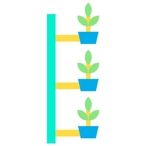 Vertical farming Kiranshastry Flat icon