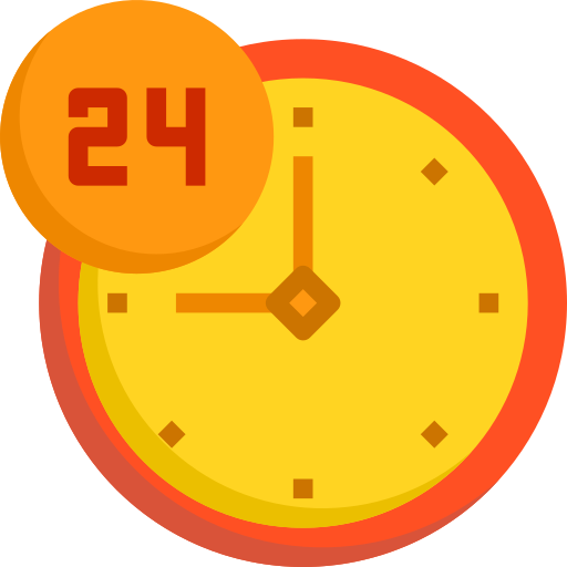 24 godziny itim2101 Flat ikona