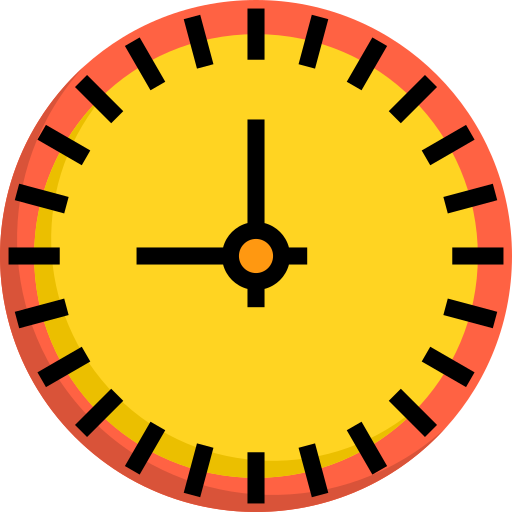 zegar ścienny itim2101 Lineal Color ikona