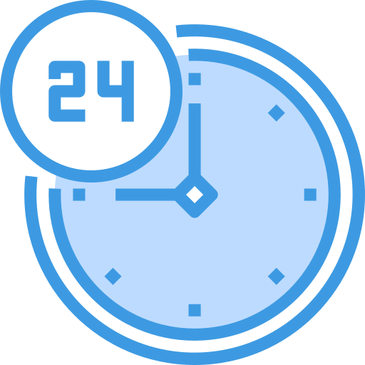 24 часа itim2101 Blue иконка