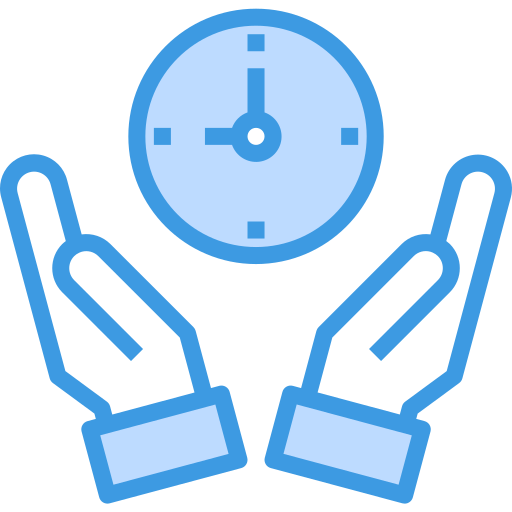 Clock itim2101 Blue icon