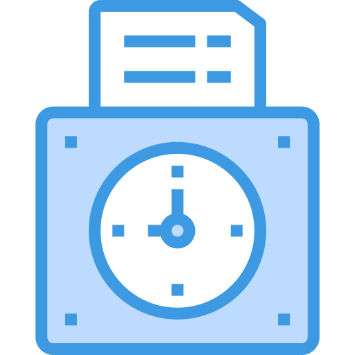 Registrador de tiempo itim2101 Blue icono