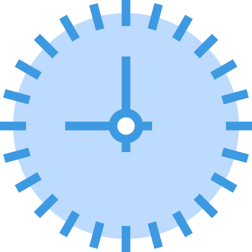 zegar ścienny itim2101 Blue ikona