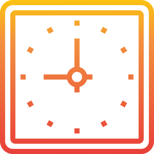 zegar ścienny itim2101 Gradient ikona